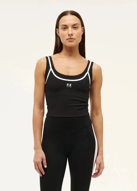 PE NATION- FORWARD TANK- BLACK