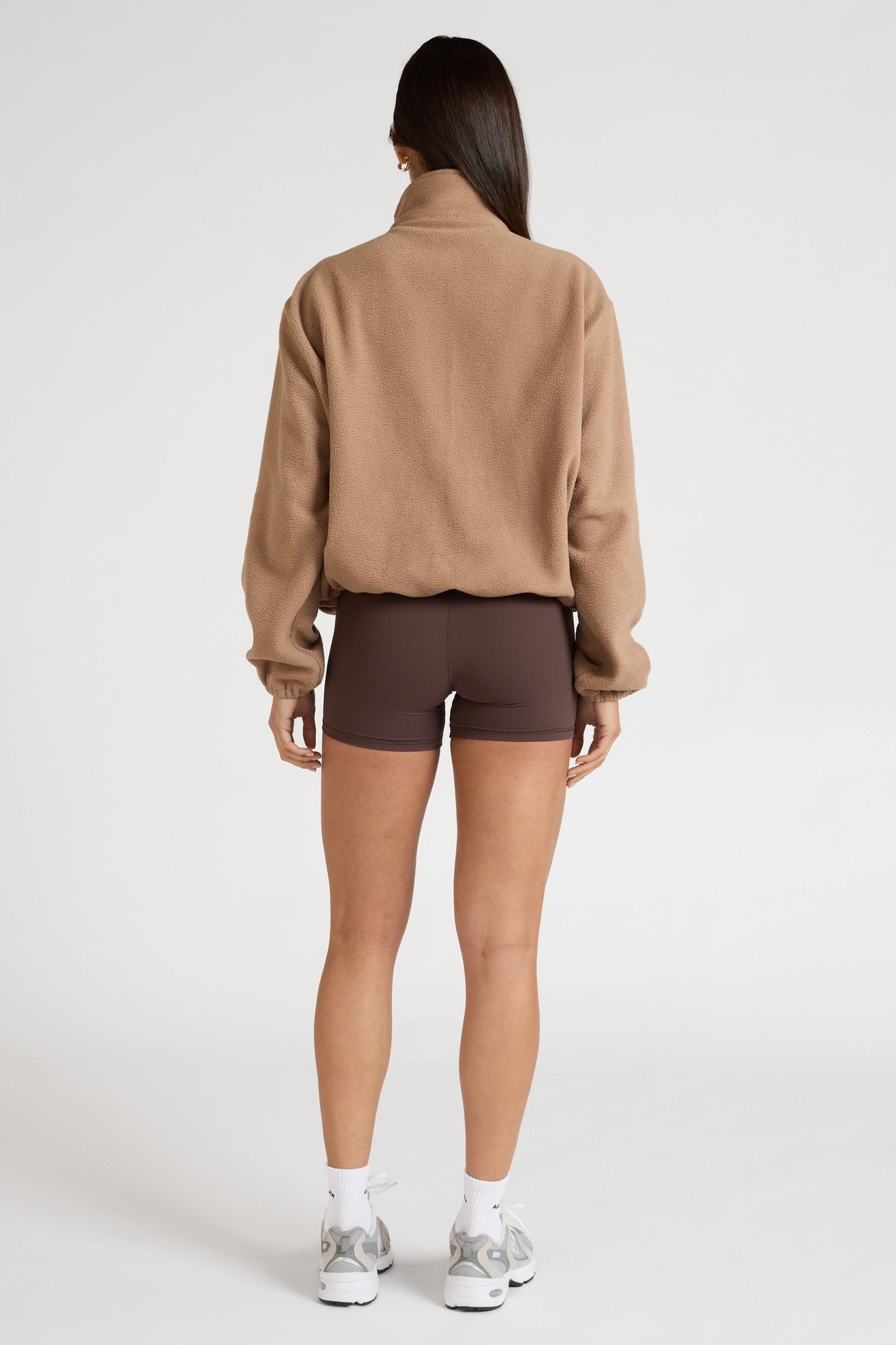 ALL FENIX- SOFT FLEECE ZIP JACKET HAZELNUT