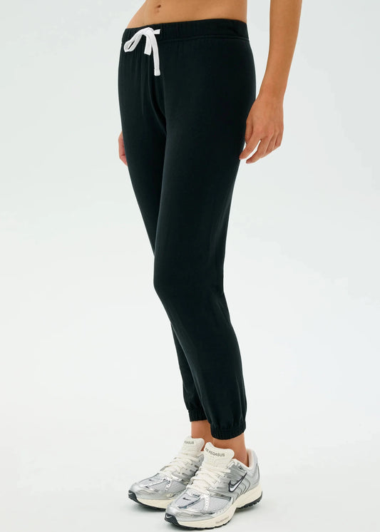 SPLITS59- SONJA FLEECE SWEATPANT- BLACK
