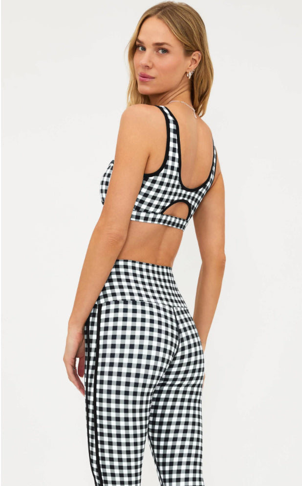 BEACH RIOT- OLYMPIA TOP- GINGHAM