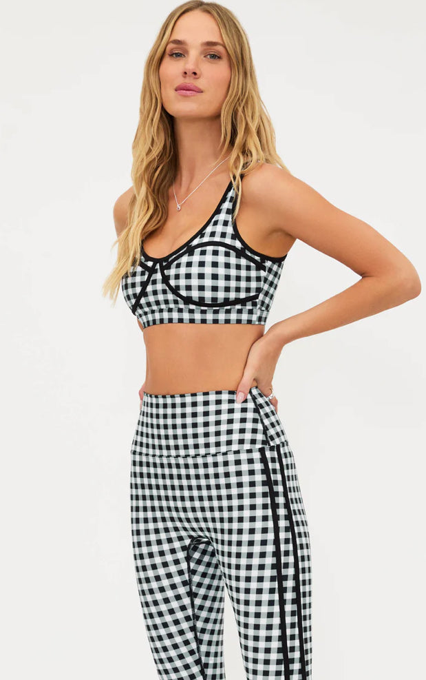 BEACH RIOT- OLYMPIA TOP- GINGHAM