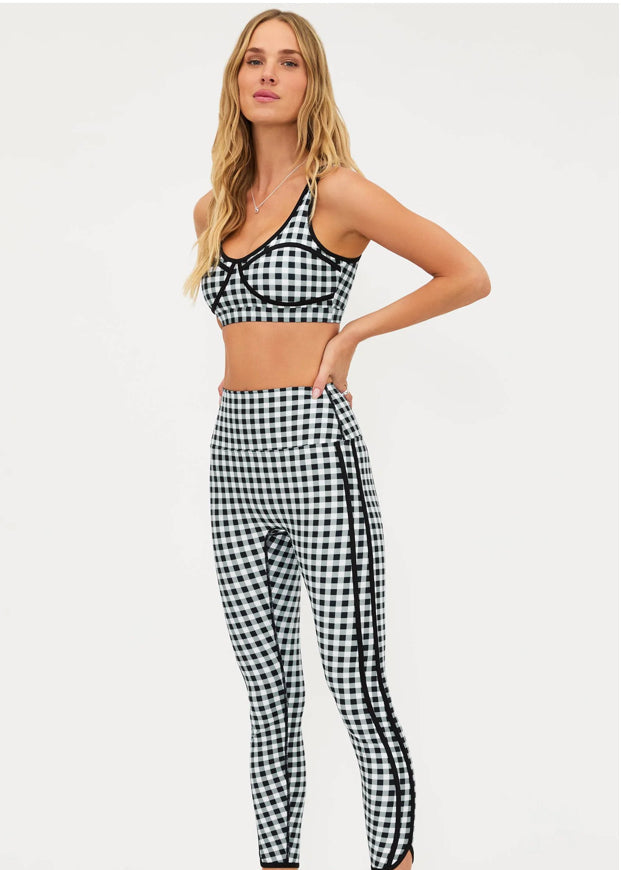 BEACH RIOT- RELLA LEGGING- GINGHAM