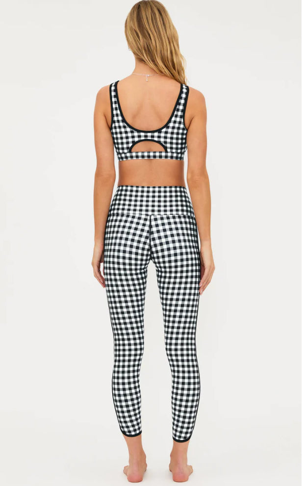BEACH RIOT- RELLA LEGGING- GINGHAM