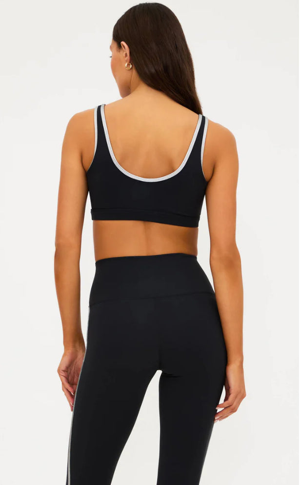 BEACH RIOT- MOXIE TOP- SILVER SHINE