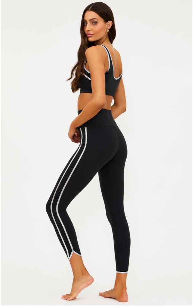BEACH RIOT- NELLA LEGGING-  SILVER SHINE