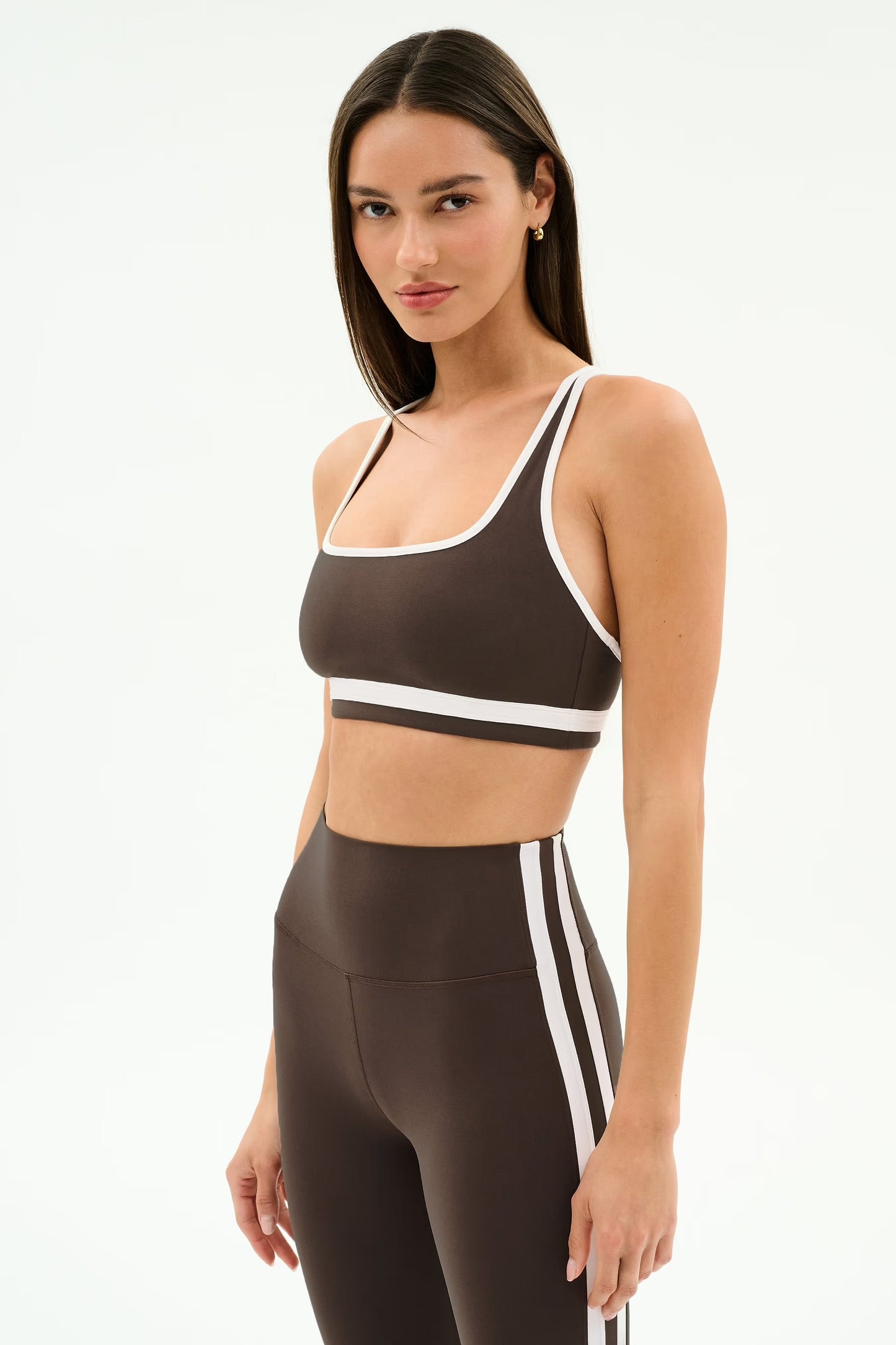 SPLITS59- BIANCA RIGOR BRA DARK CHOCOLATE