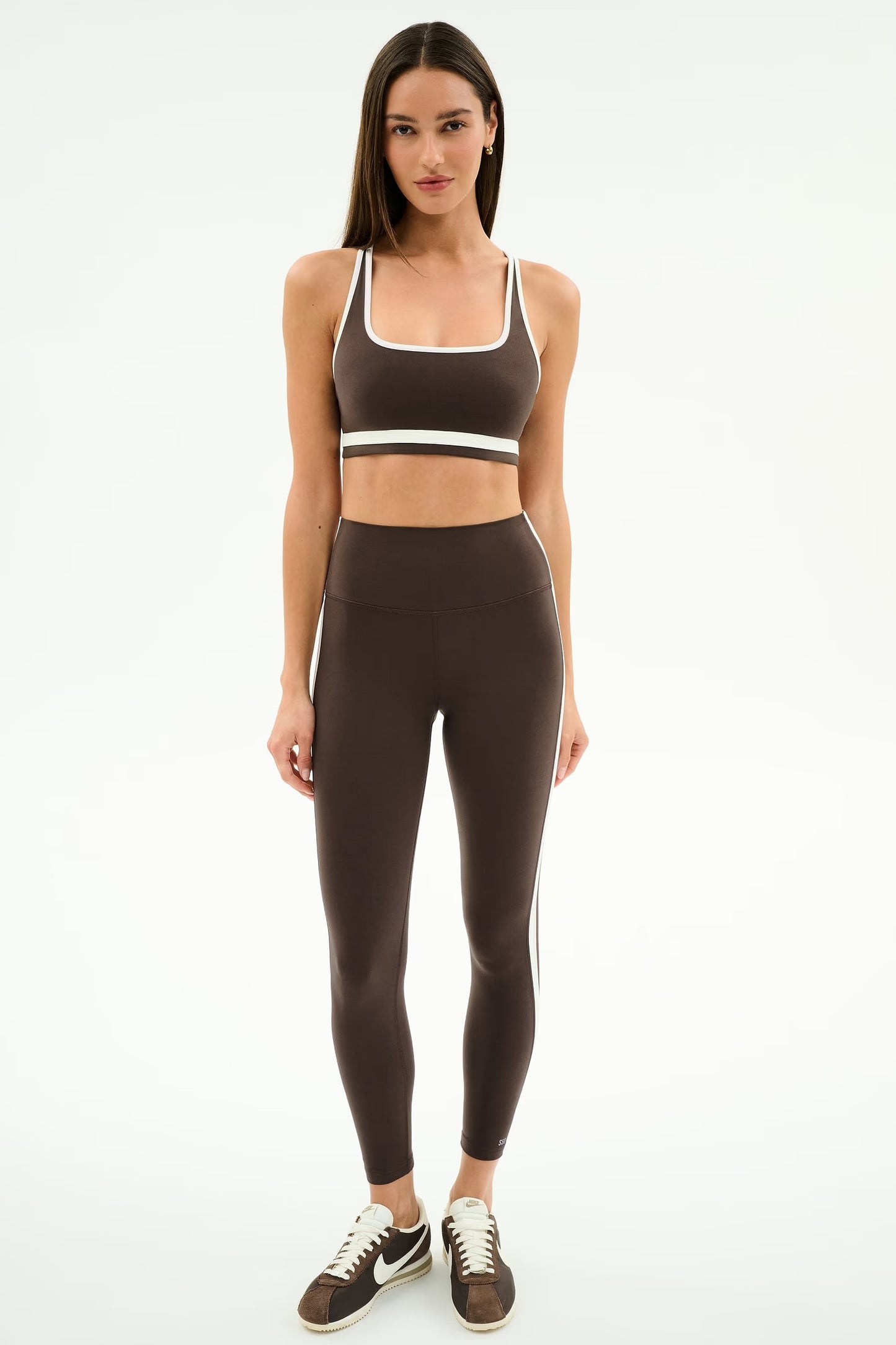 SPLITS59- BIANCA RIGOR BRA DARK CHOCOLATE
