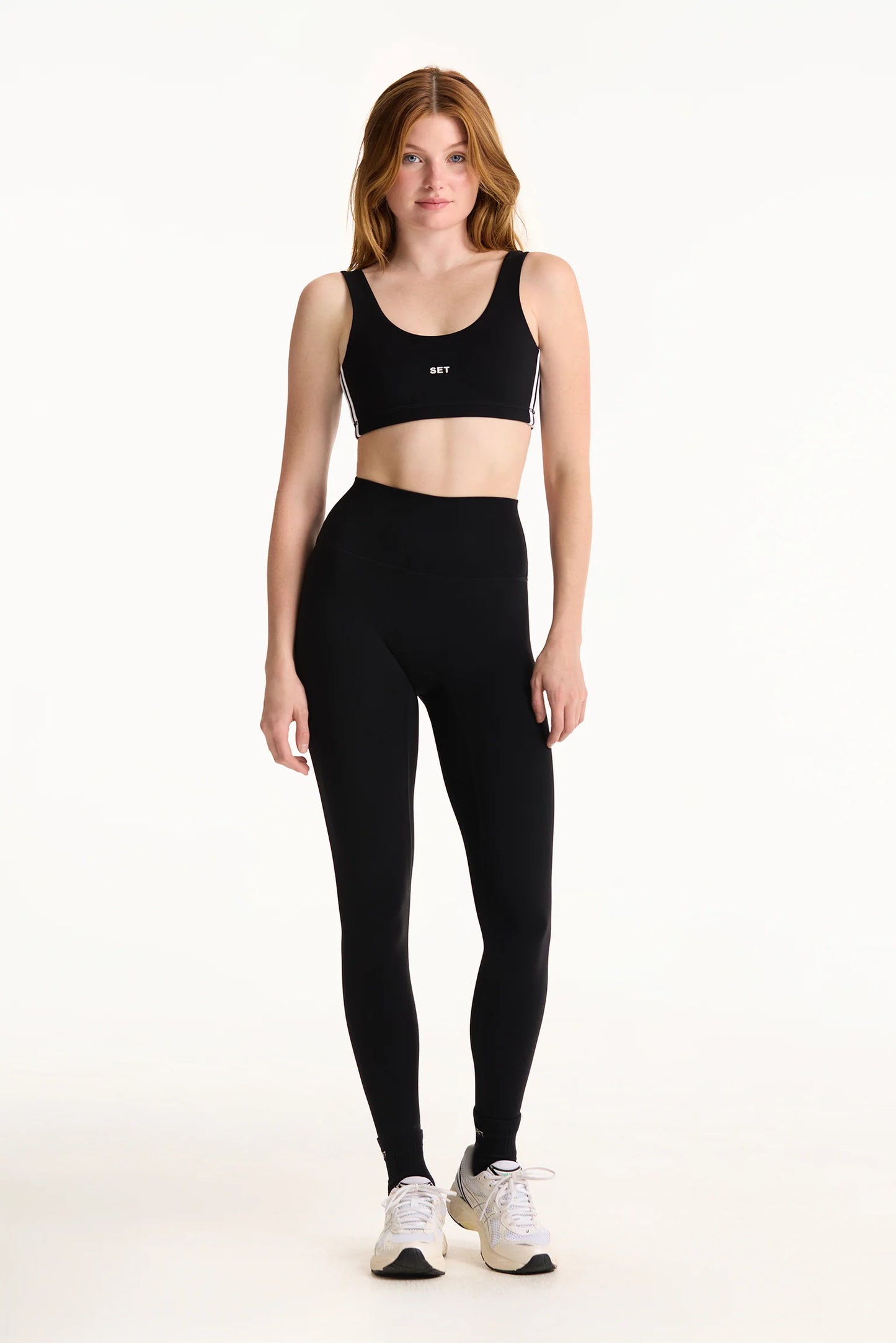 SET ACTIVE- SPORTBODY SPORTY HIGH-RISE LEGGING- ORCA