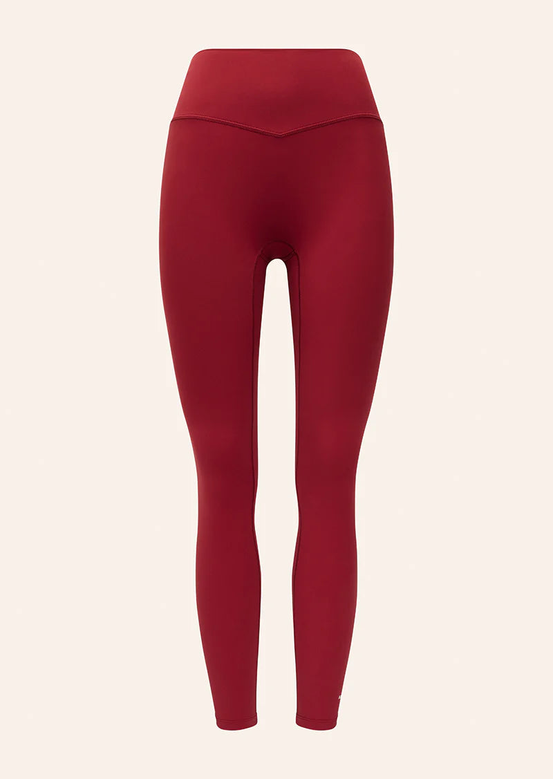 PE NATION- SIGNATURE FULL LENGTH LEGGING CHERRY