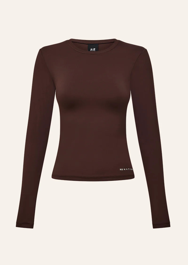 PE NATION- FOUNDATION LS TOP