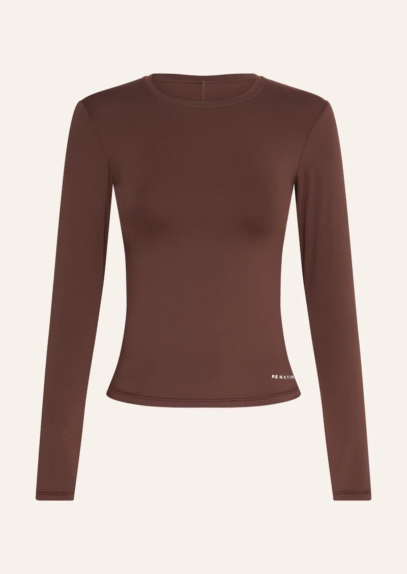 PE NATION- FOUNDATION LS TOP