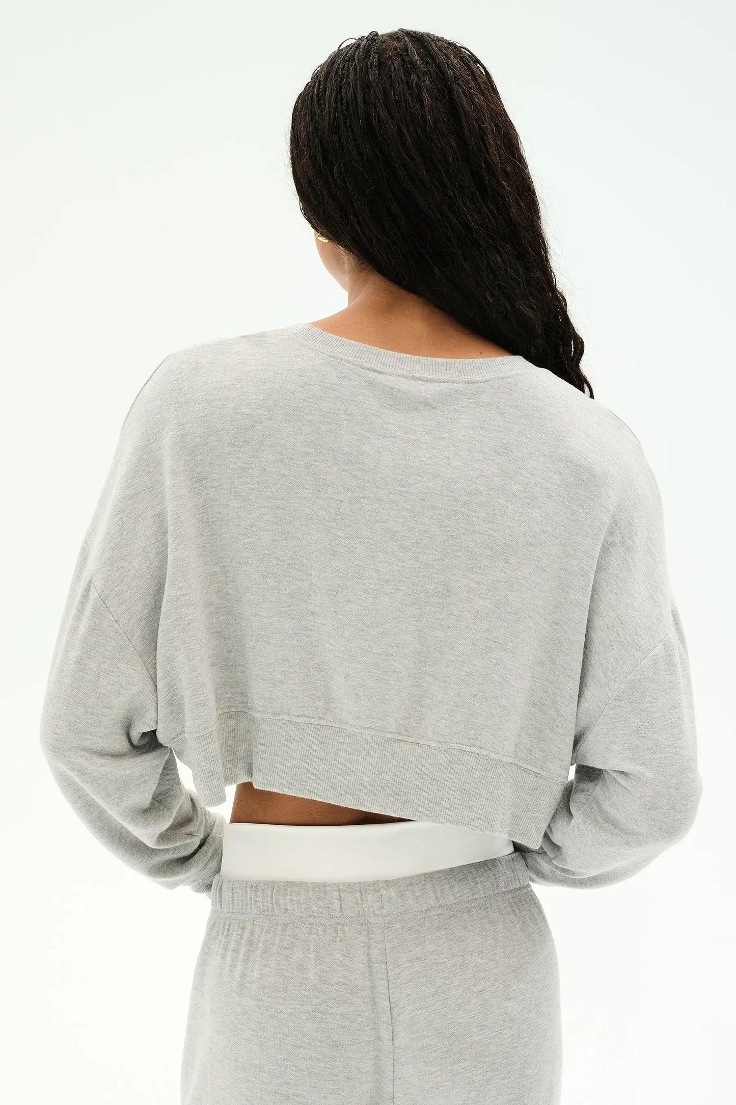 SPLITS59- NOAH CROP SWEATSHIRT