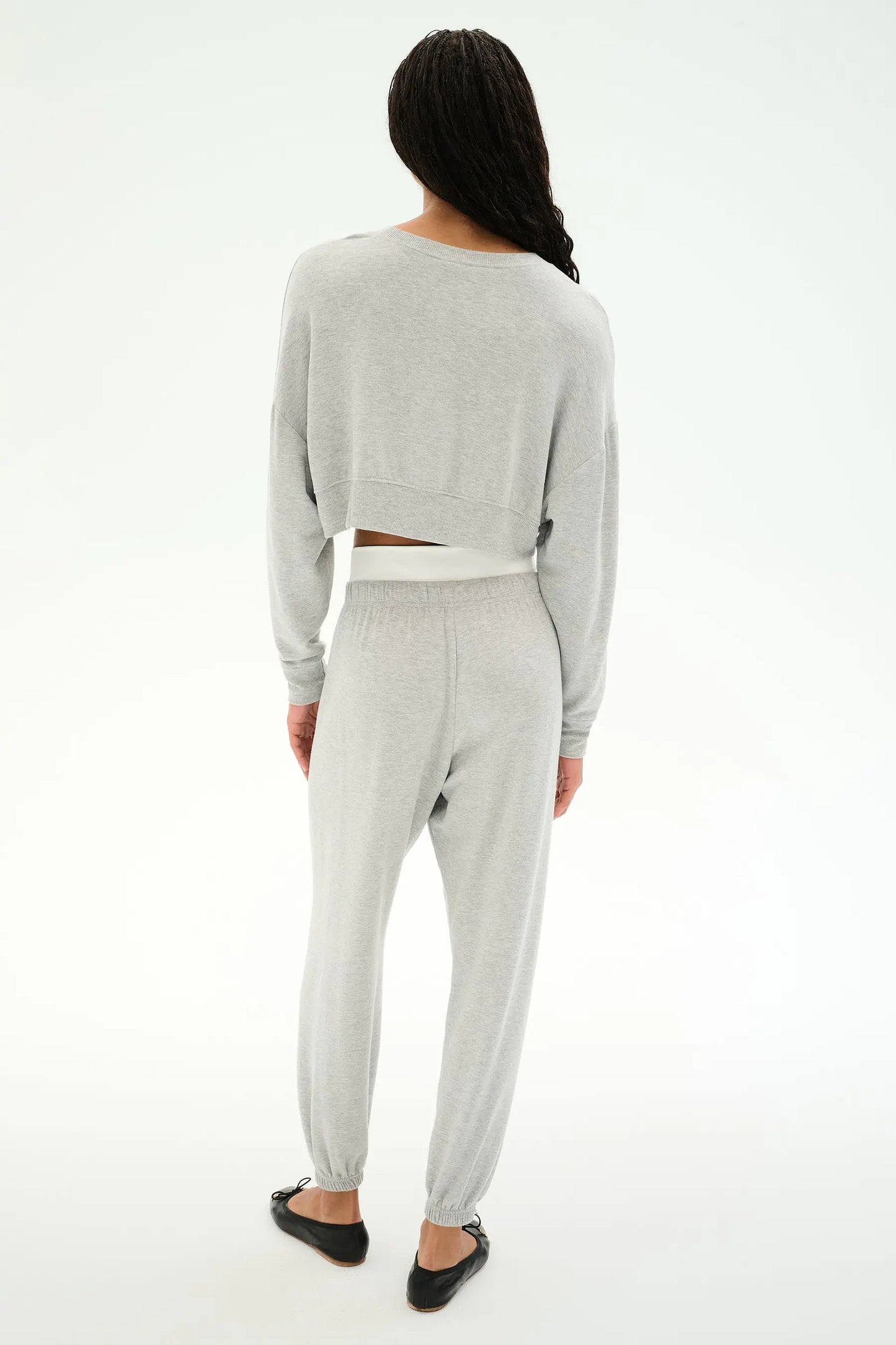 SPLITS59- NOAH CROP SWEATSHIRT