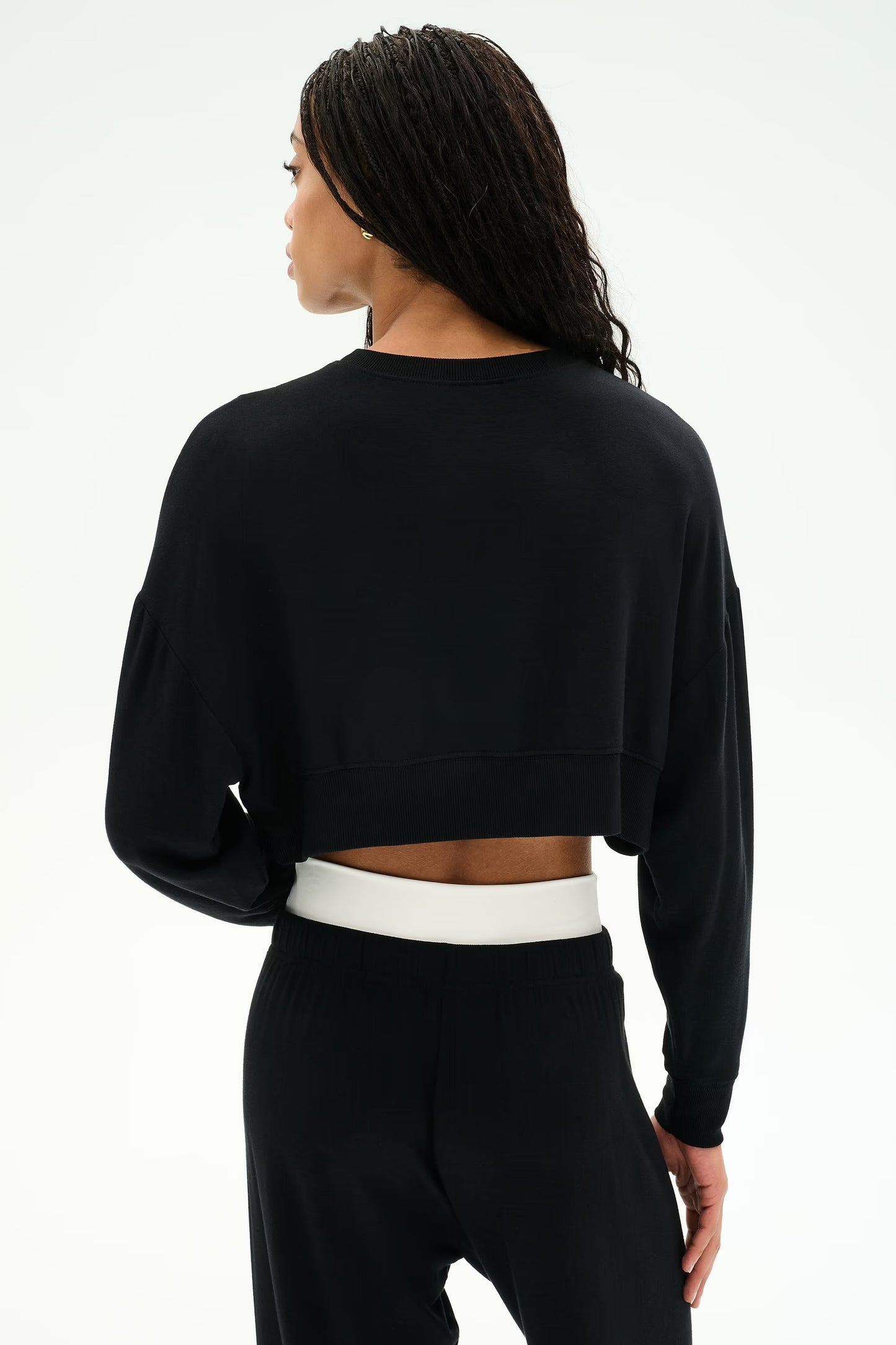 SPLITS59- NOAH CROP SWEATSHIRT