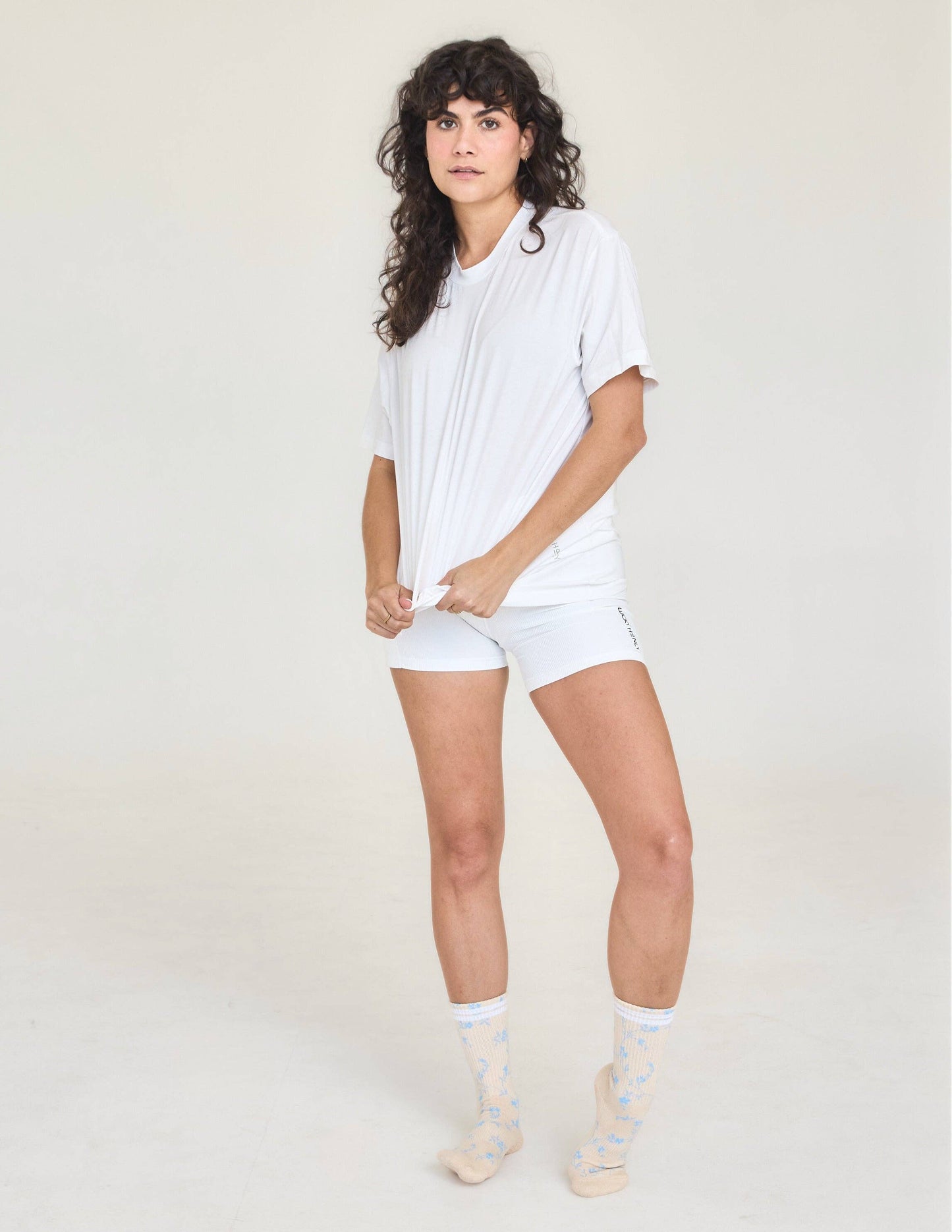 The Floral Grip Sock