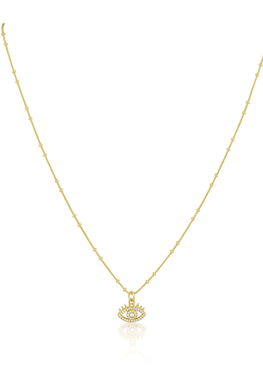 Pippa Evil Eye Necklace